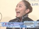 世界フィギュア女子 優勝は安藤美姫、浅田真央は2位、キム・ユナは3位。